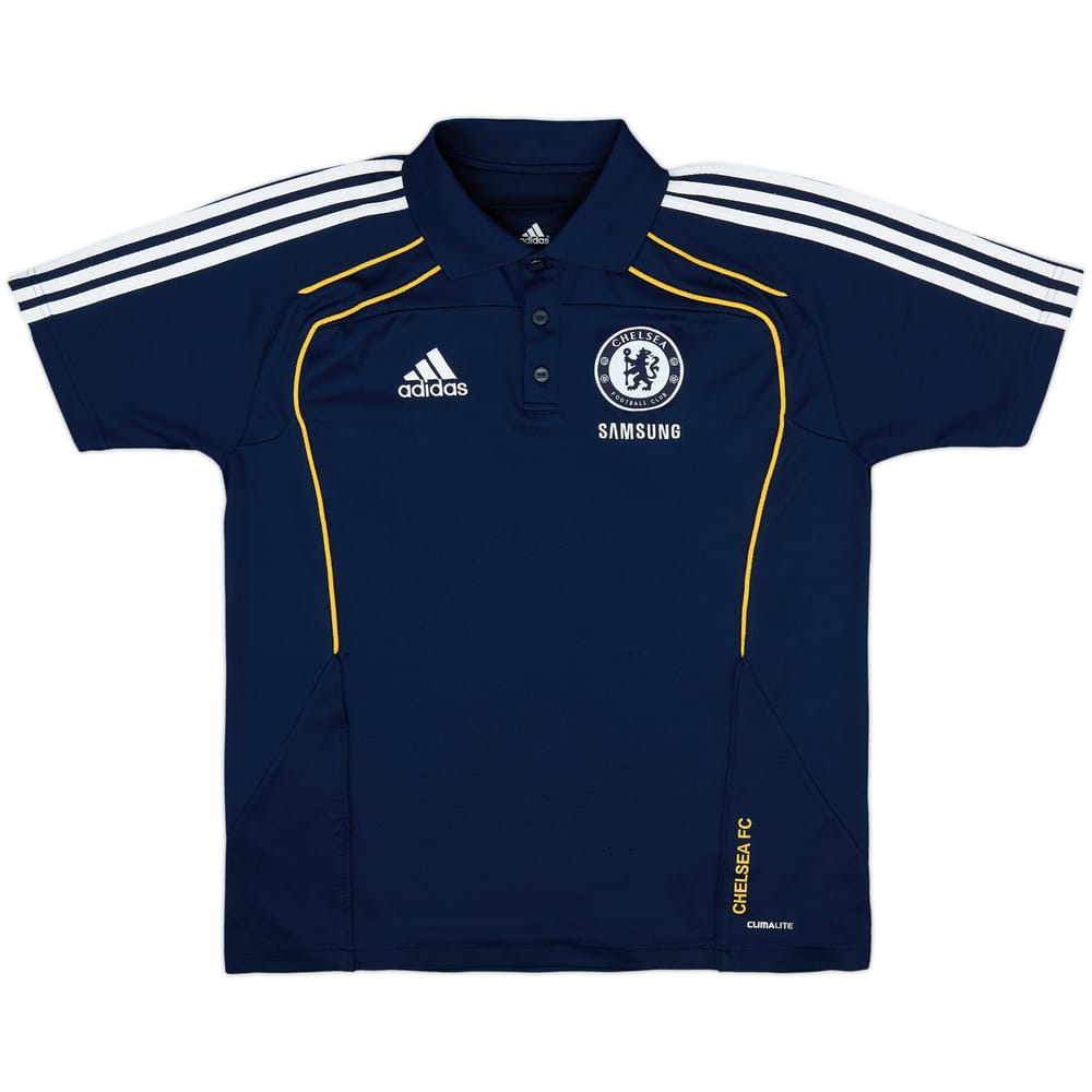 2010-11 Chelsea adidas Polo Shirt - 8/10 - (M)
