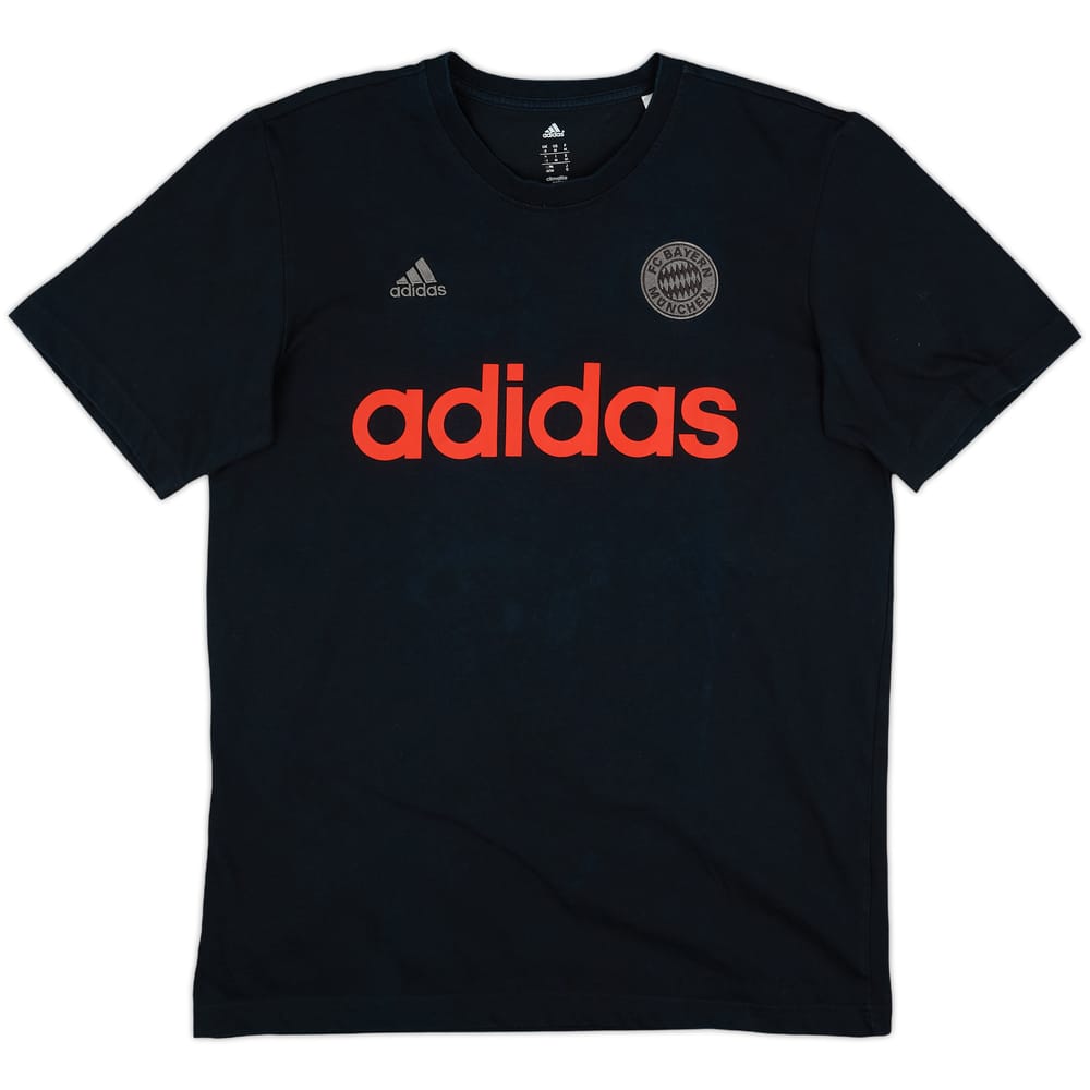 2014-15 Bayern Munich adidas Cotton Tee - 9/10 - (M)