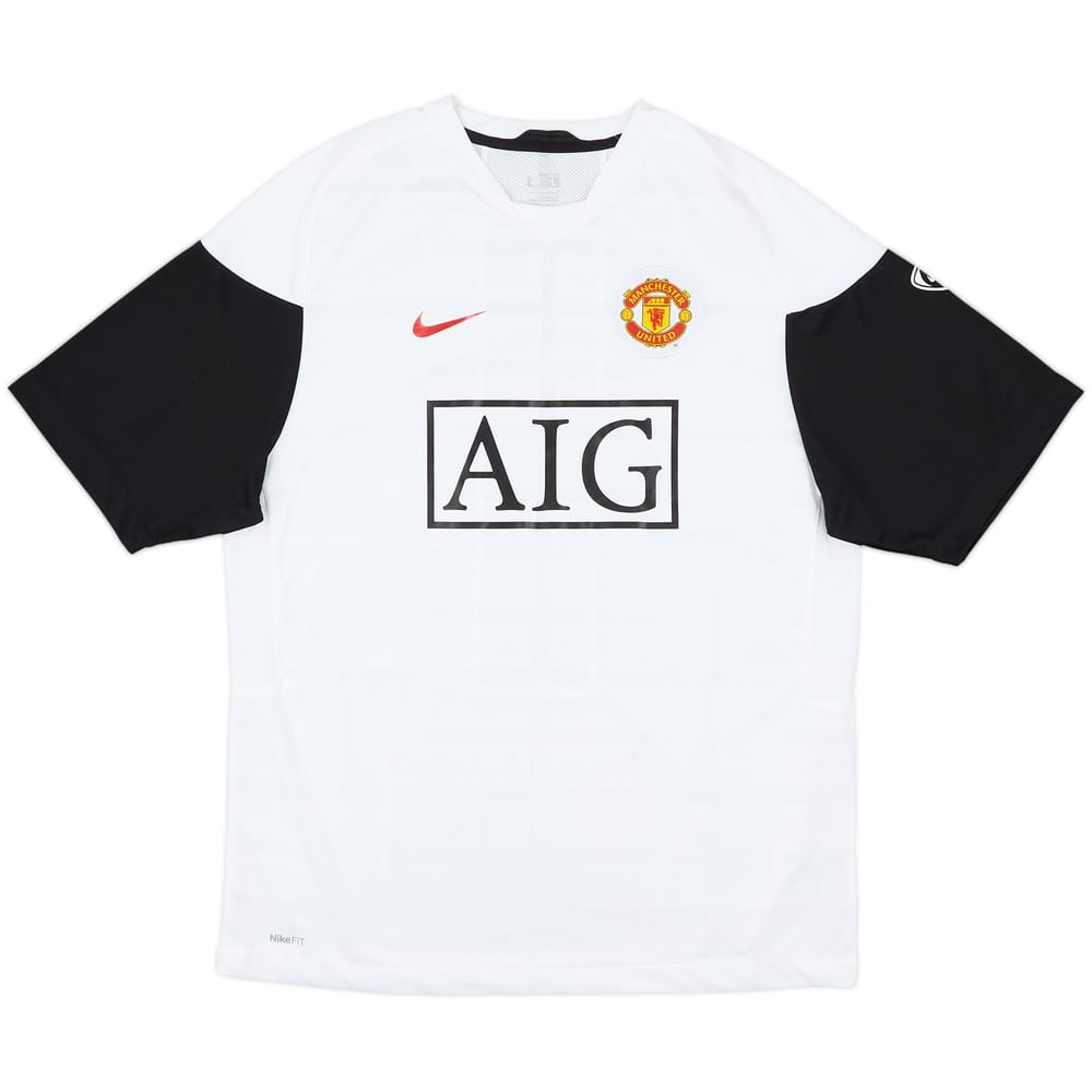 2009-10 Manchester United Nike Training Shirt - 7/10 - (L)