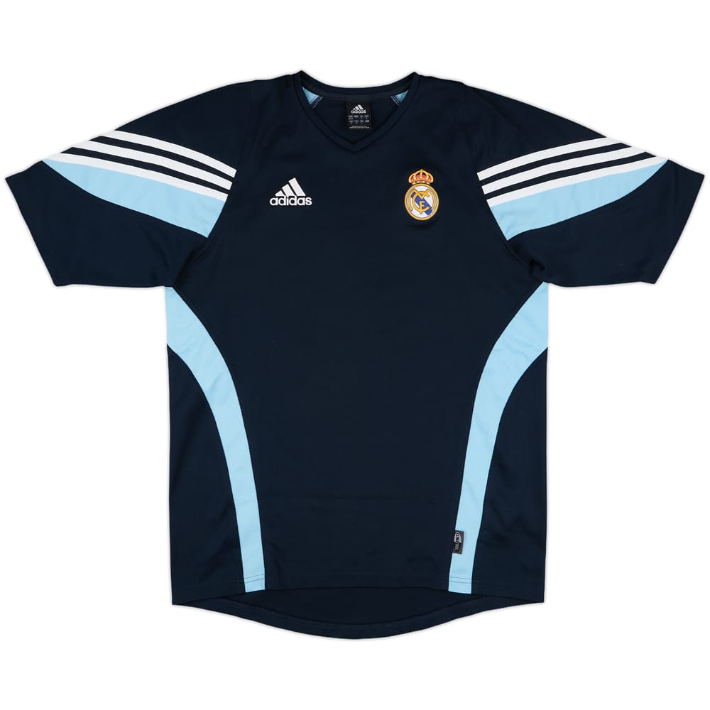 2003-04 Real Madrid adidas Training Shirt - 9/10 - (M)