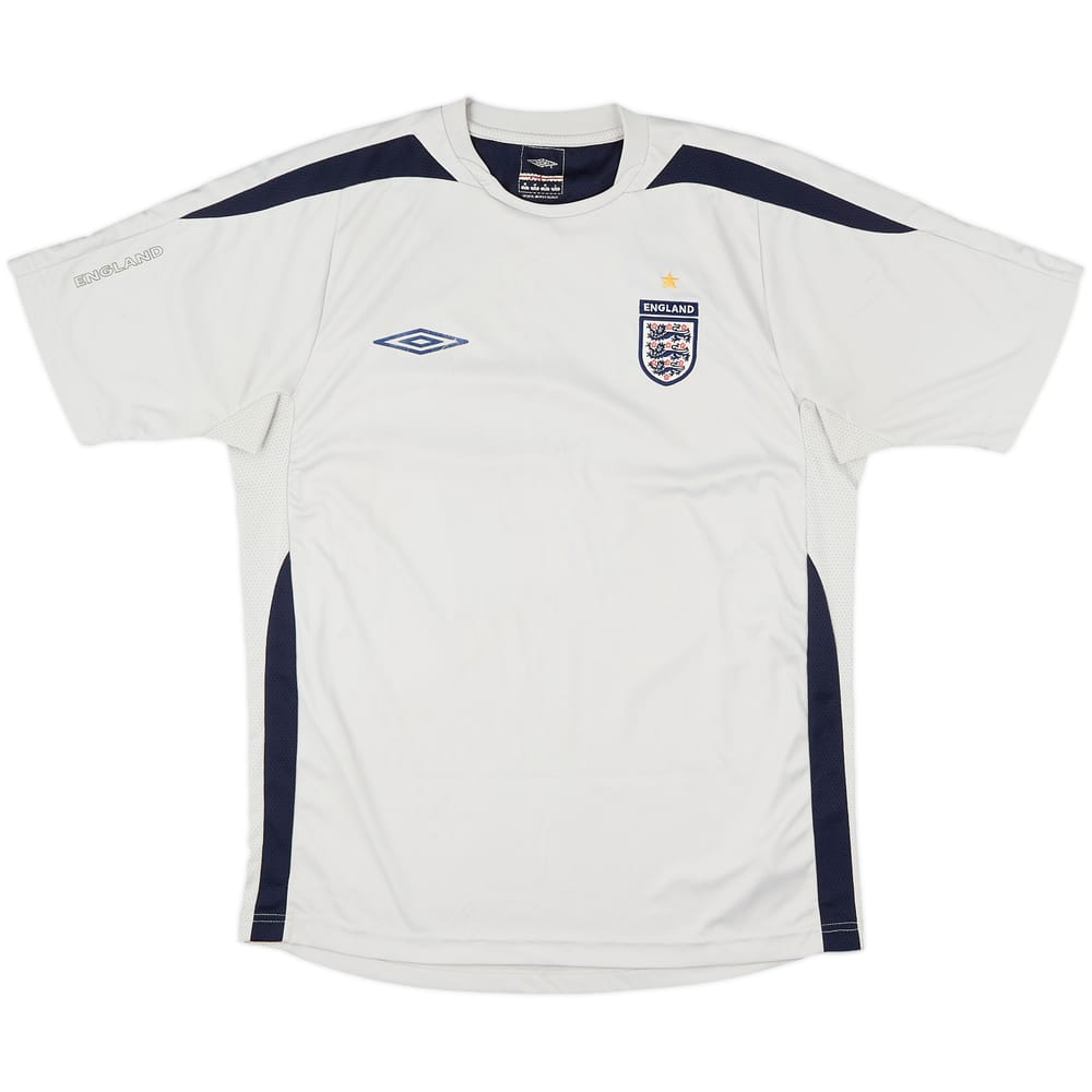 2006-07 England Umbro Training Shirt - 7/10 - (M)
