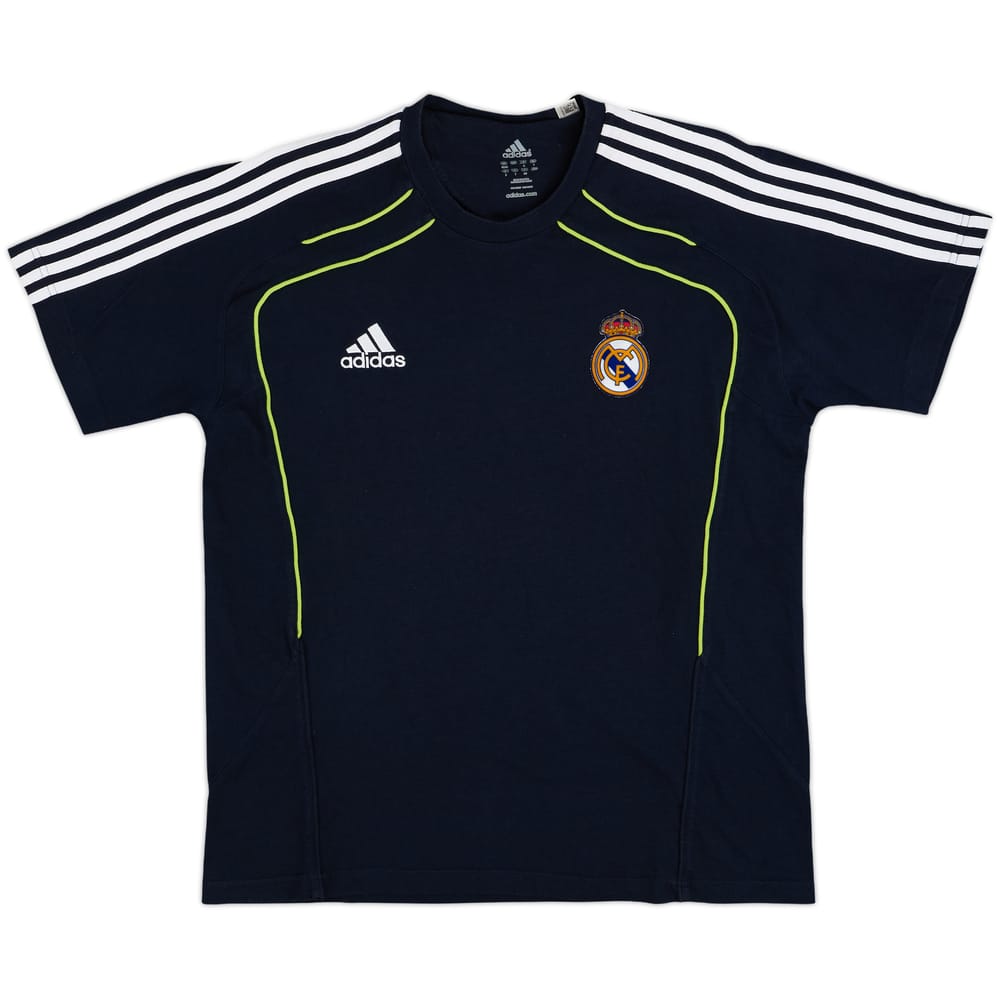 2010-11 Real Madrid adidas Cotton Tee - 9/10 - (L)