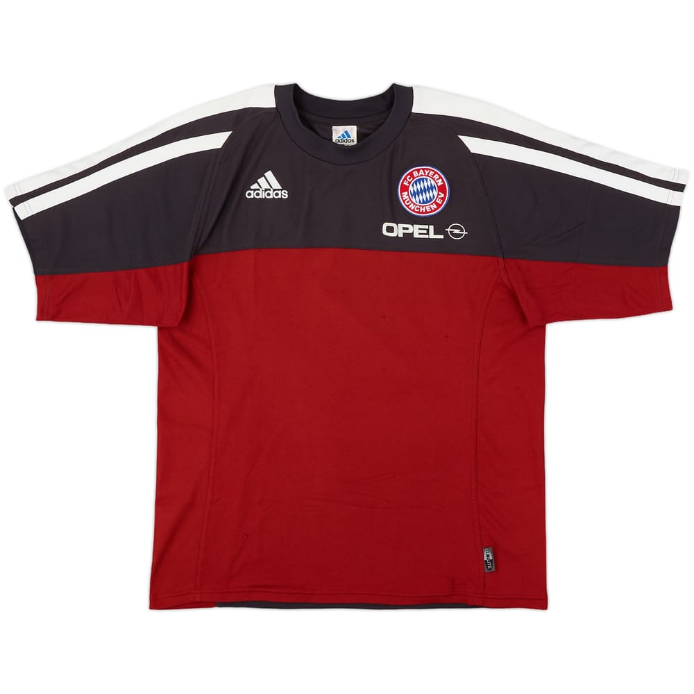 2001-02 Bayern Munich adidas Cotton Tee - 7/10 - (M/L)