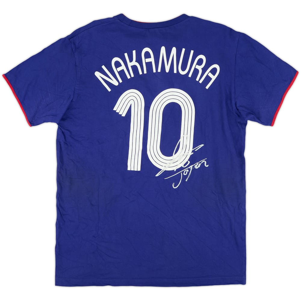 2006 Japan adidas Cotton Tee Nakamura #10 - 8/10 - (M)