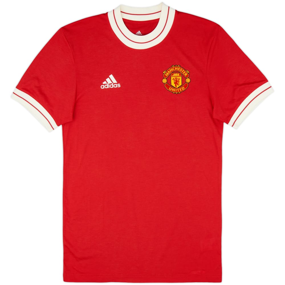 2017-18 Manchester United adidas Icon Tee - 10/10 - (S)