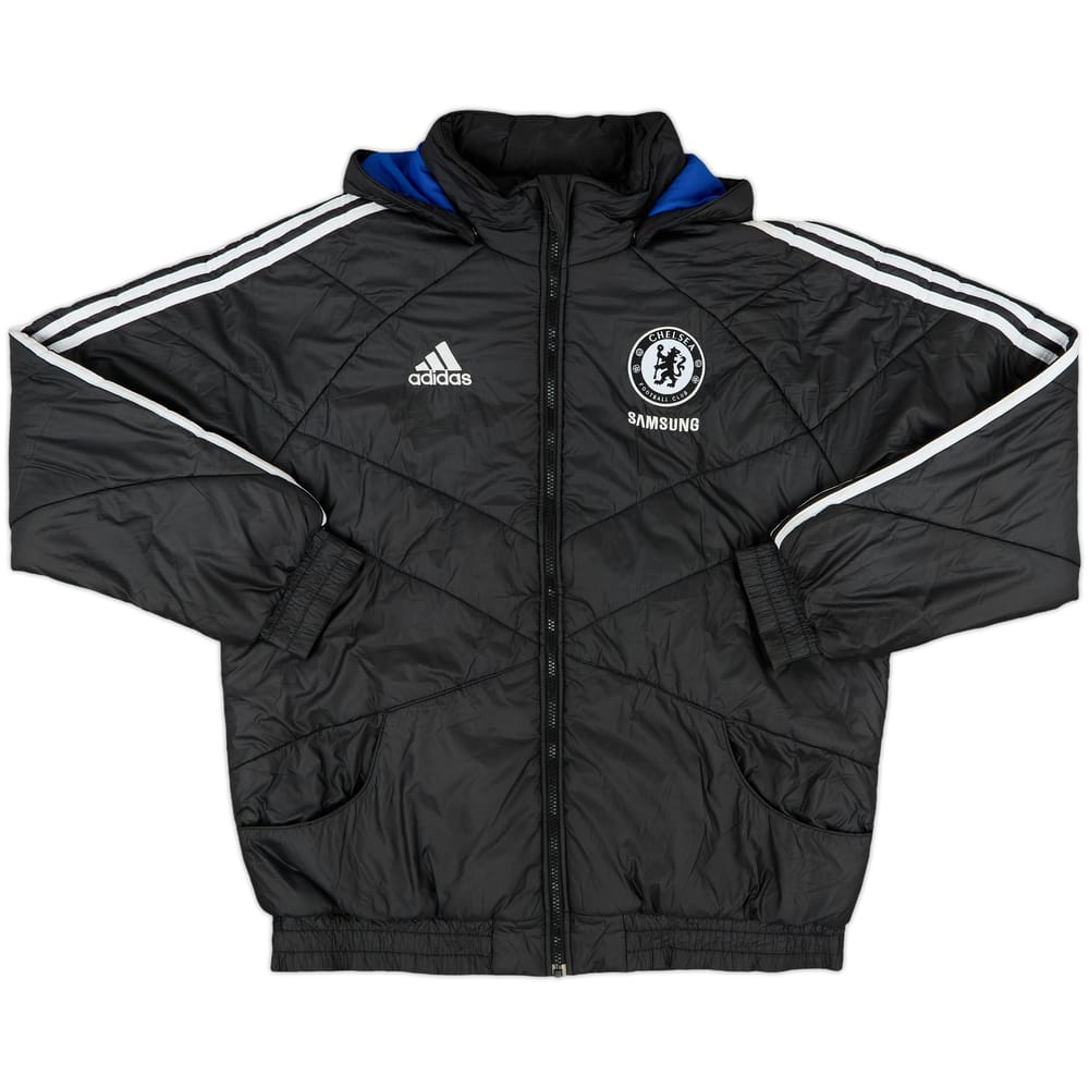 2008-09 Chelsea adidas Padded Bench Coat - 8/10 - (L)