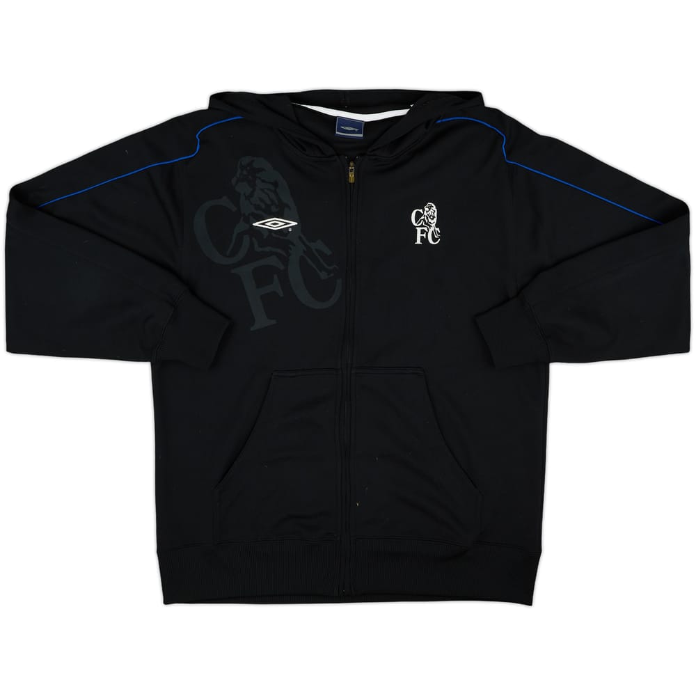 2002-03 Chelsea Umbro Hooded Track Jacket - 9/10 - (L)