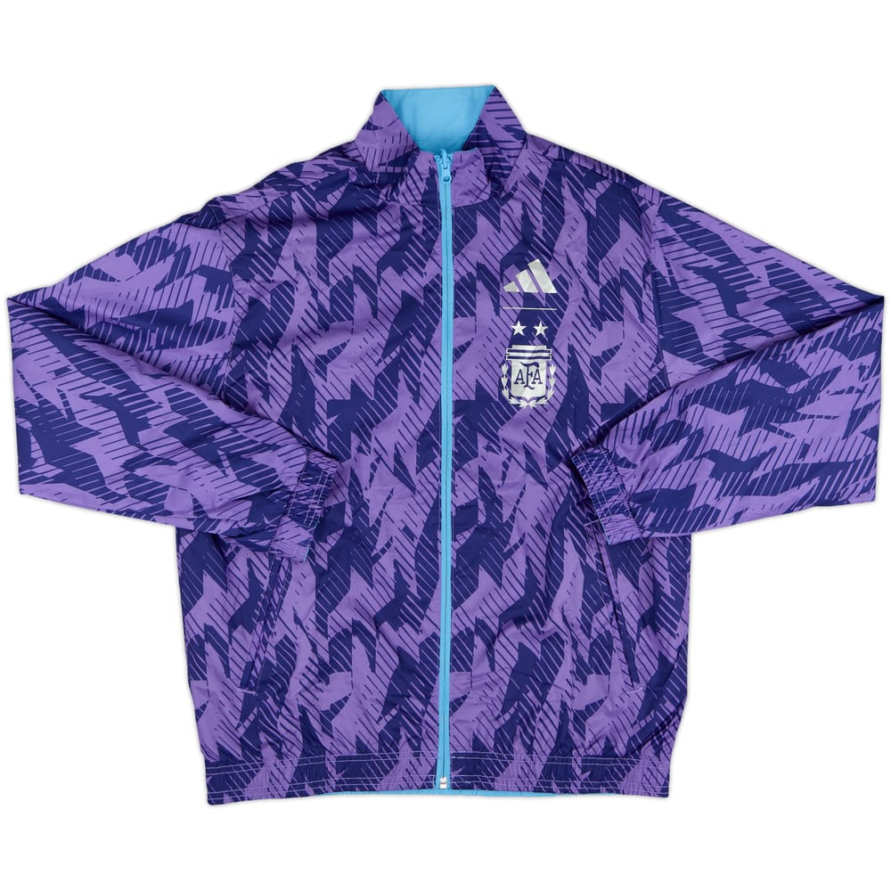 2022-23 Argentina adidas Reversible Anthem Jacket - 8/10 - (M)