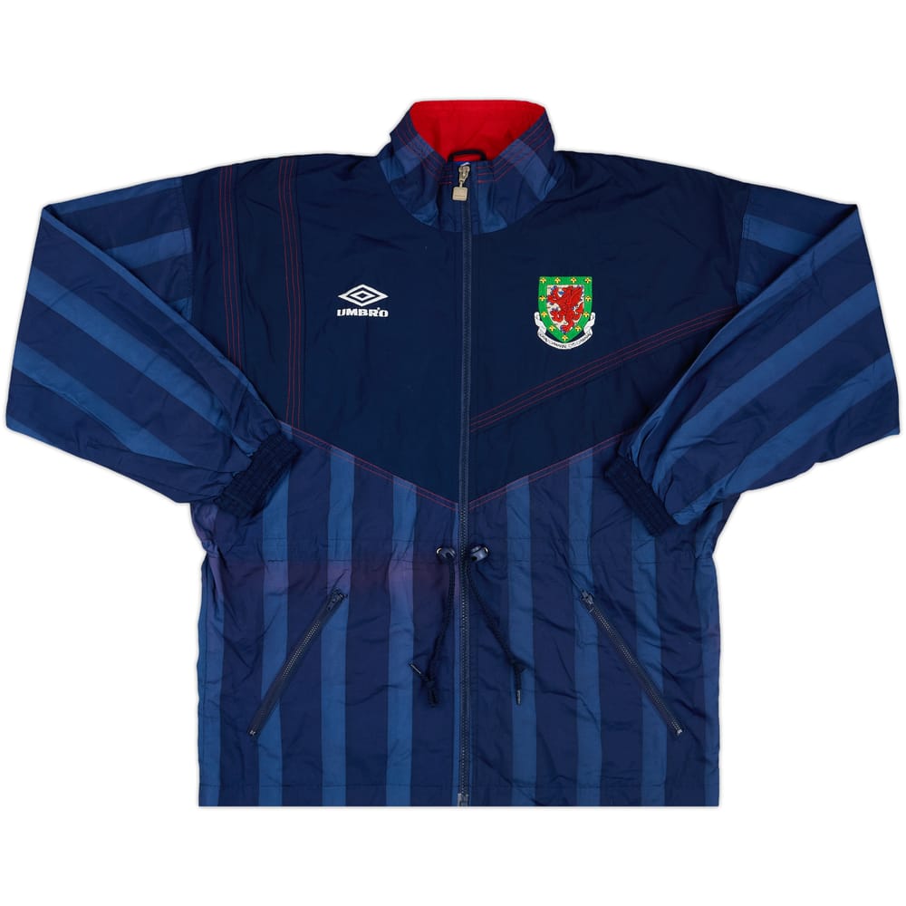 1994-96 Wales Umbro Track Jacket - 9/10 - (S)