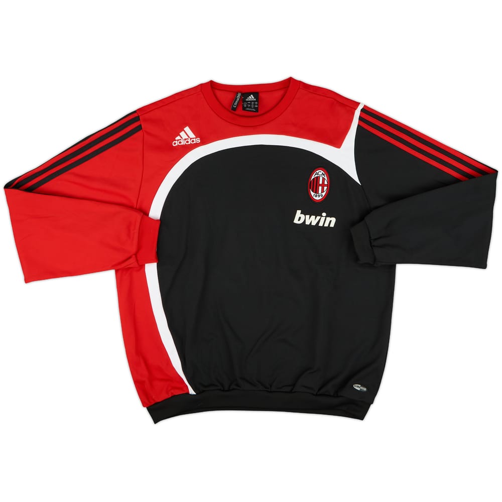 2007-08 AC Milan adidas Sweat Top - 8/10 - (L)