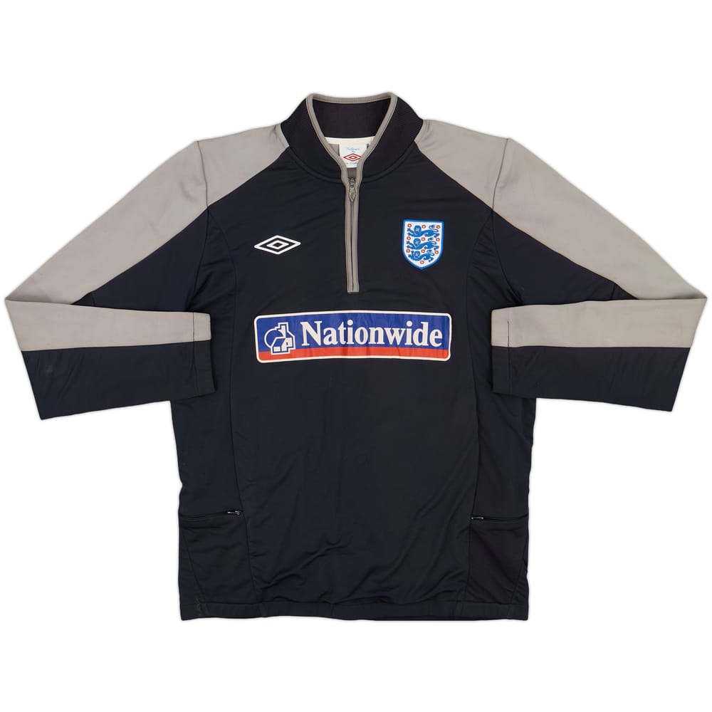 2009-10 England Umbro 1/4 Zip Training Top - 5/10 - (L)