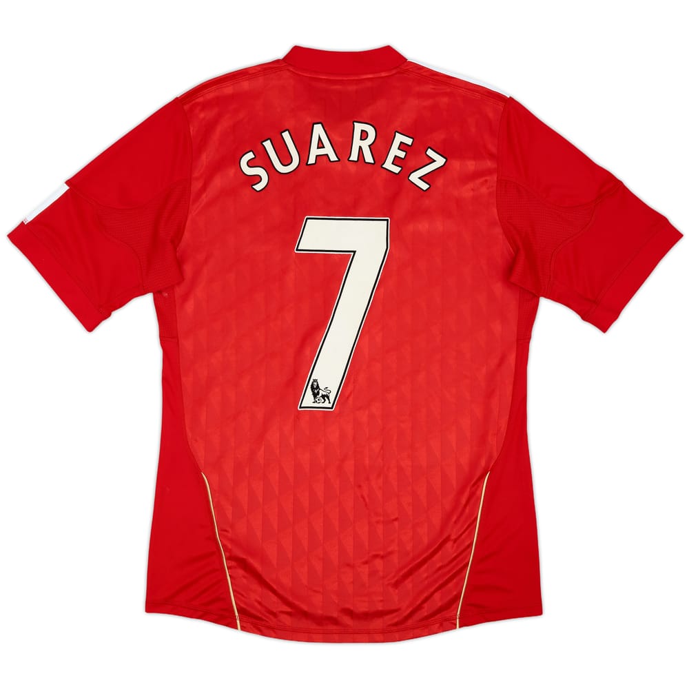 2010-12 Liverpool Home Shirt Suarez #7 - 4/10 - (M)