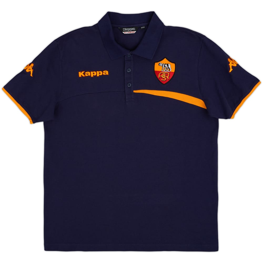 2008-09 Roma Kappa Polo Shirt - 9/10 - (XL)