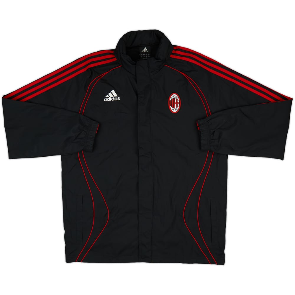 2006-07 AC Milan adidas Hooded Rain Jacket - 10/10 - (M)