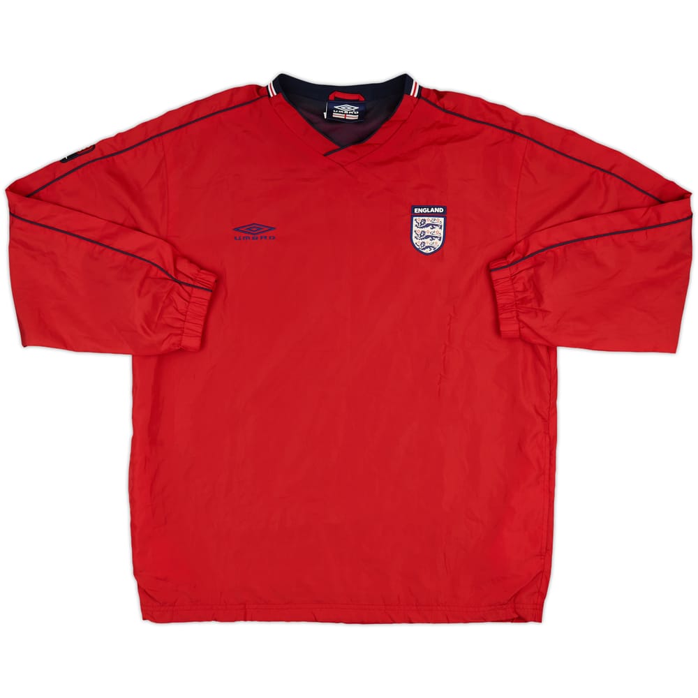 2002-04 England Umbro Drill Top - 10/10 - (S)