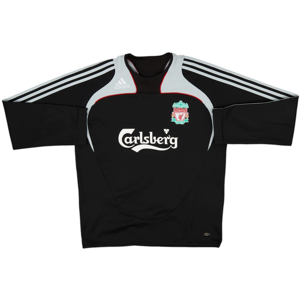2008-09 Liverpool adidas Sweat Top - 7/10 - (M/L)