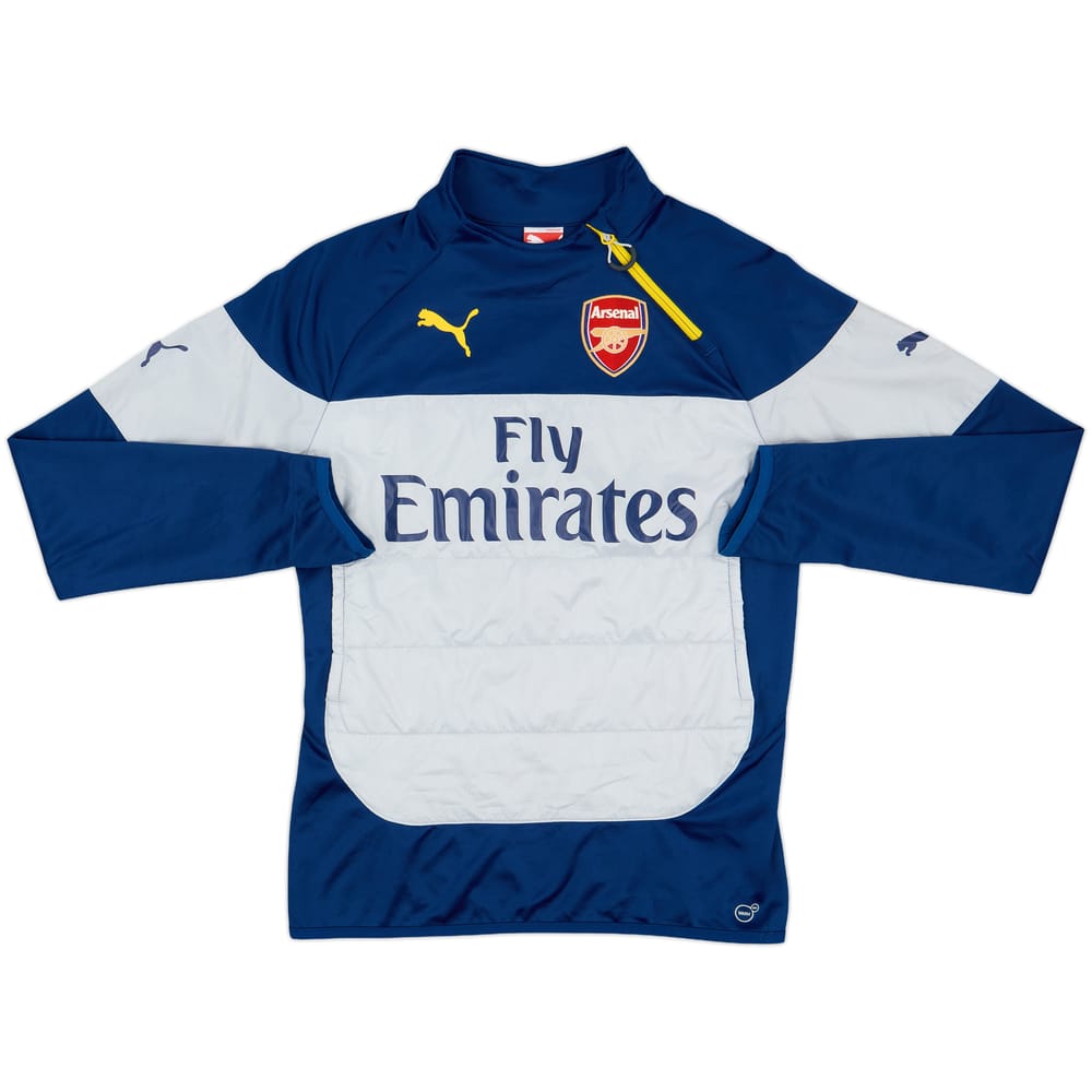 2014-15 Arsenal Puma 1/4 Zip Drill Top - 10/10 - (S)
