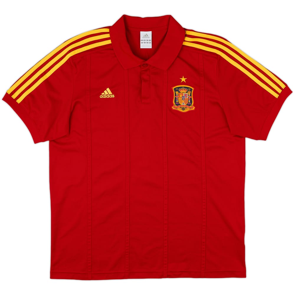 2012-13 Spain adidas Polo Shirt - 9/10 - (L)