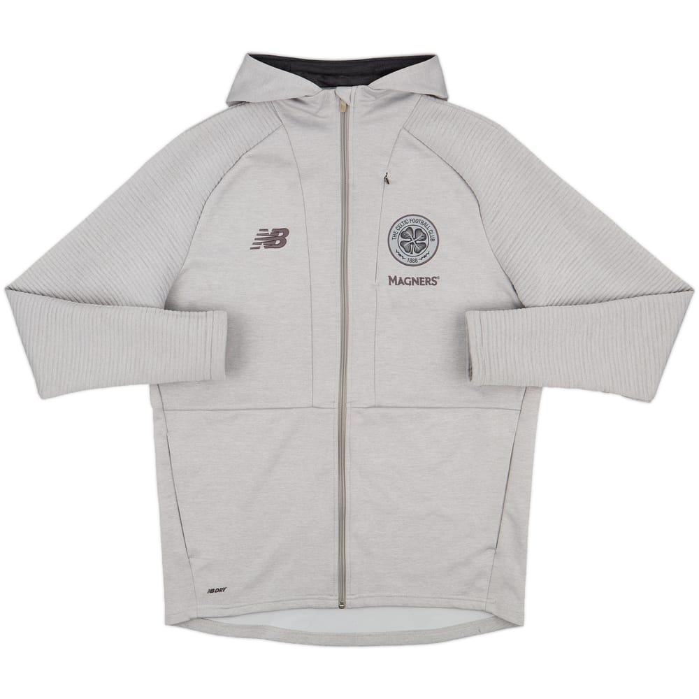 2018-19 Celtic New Balance Track Jacket - 8/10 - (L)