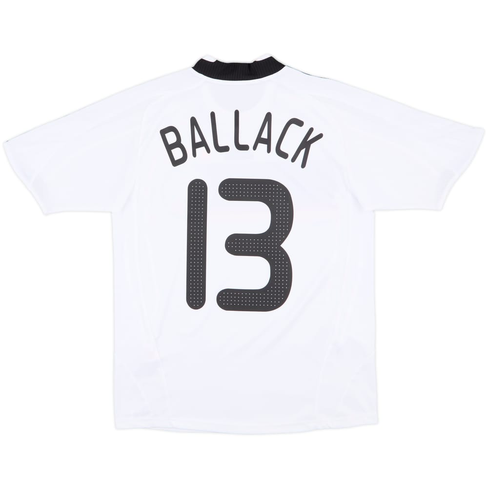 2008-09 Germany Home Shirt Ballack #13 - 7/10 - (L.Boys)
