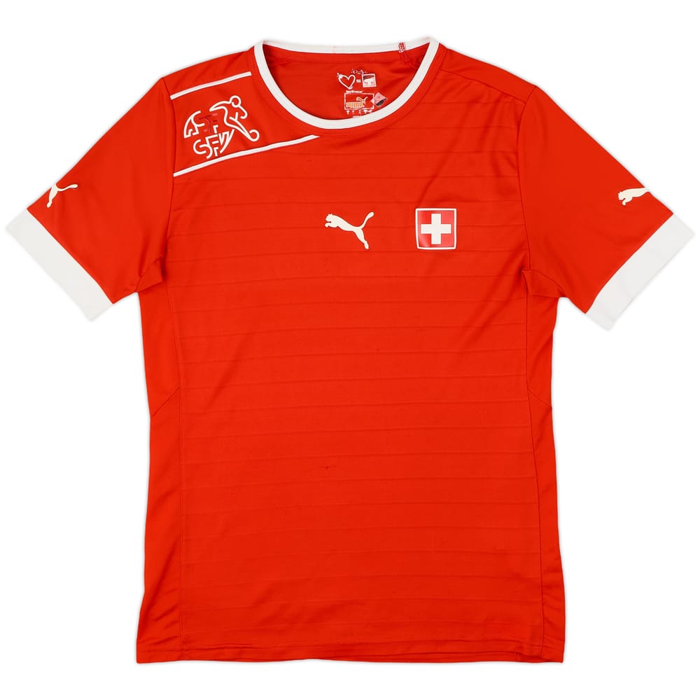 2012-13 Switzerland Home Shirt - 4/10 - (L)