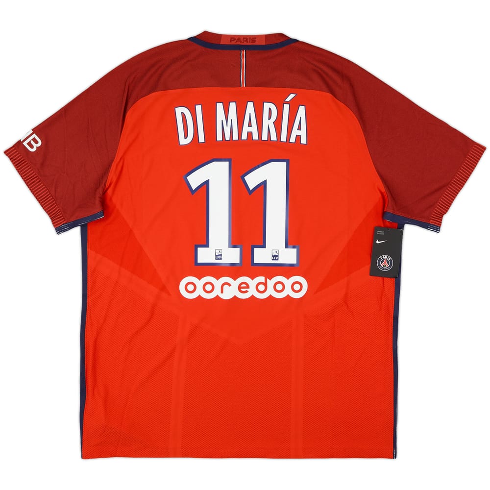 2016-17 Paris Saint-Germain Authentic Away Shirt Di Maria #11 (XXL)
