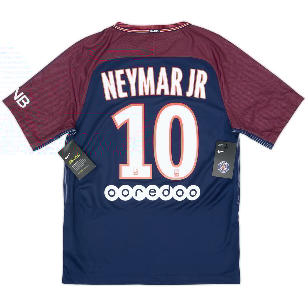 2017-18 Paris Saint-Germain Home Shirt Neymar Jr #10 (S)