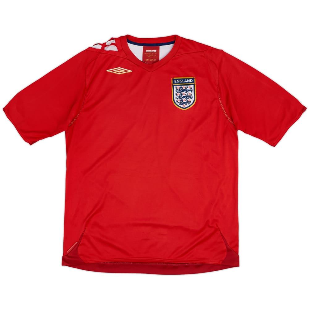 2006-08 England Away Shirt - 5/10 - (L)