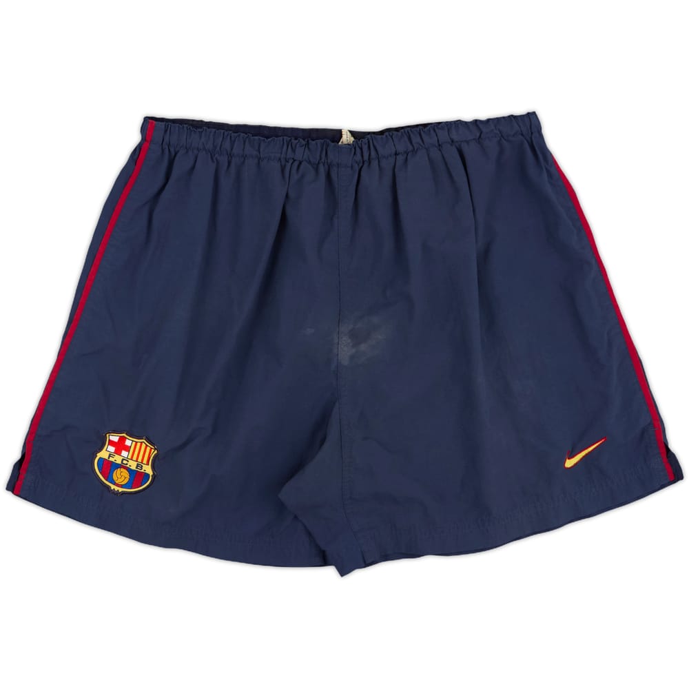 1999-00 Barcelona Nike Home Shorts - 5/10 - (XL)