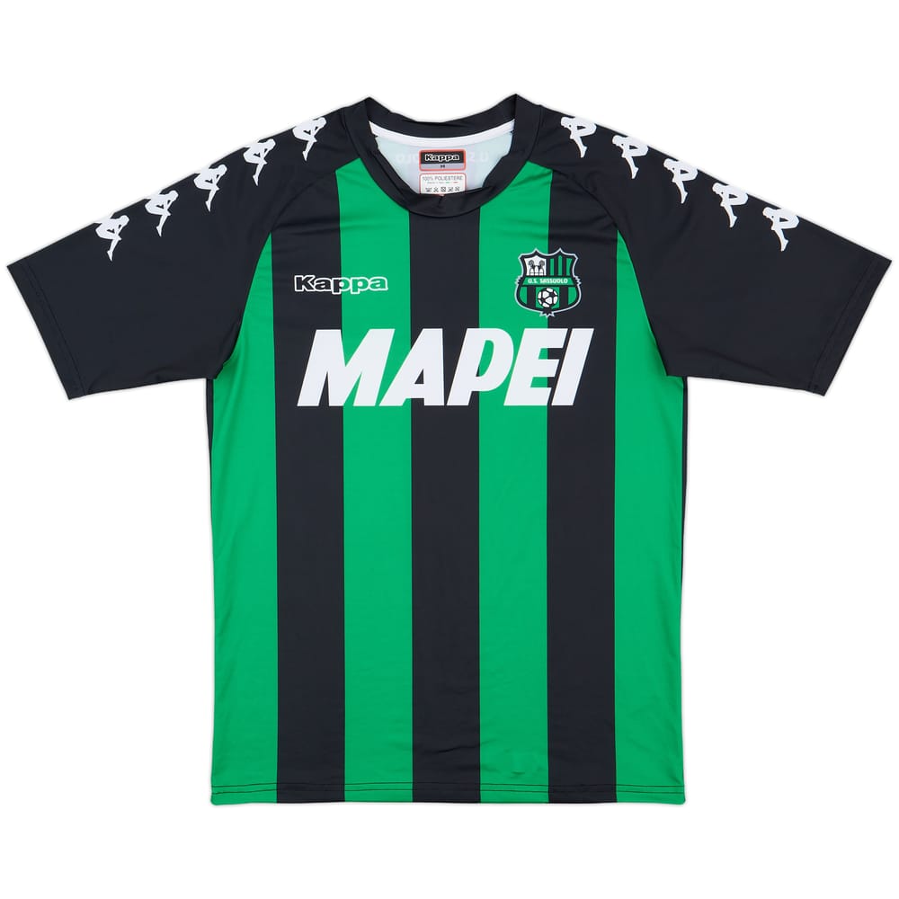 2017-18 Sassuolo Basic Home Shirt - 10/10 - (M)