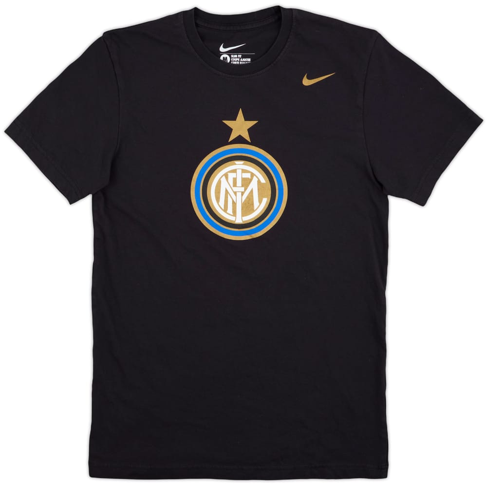2013-14 Inter Milan Nike Cotton Tee - 8/10 - (M)