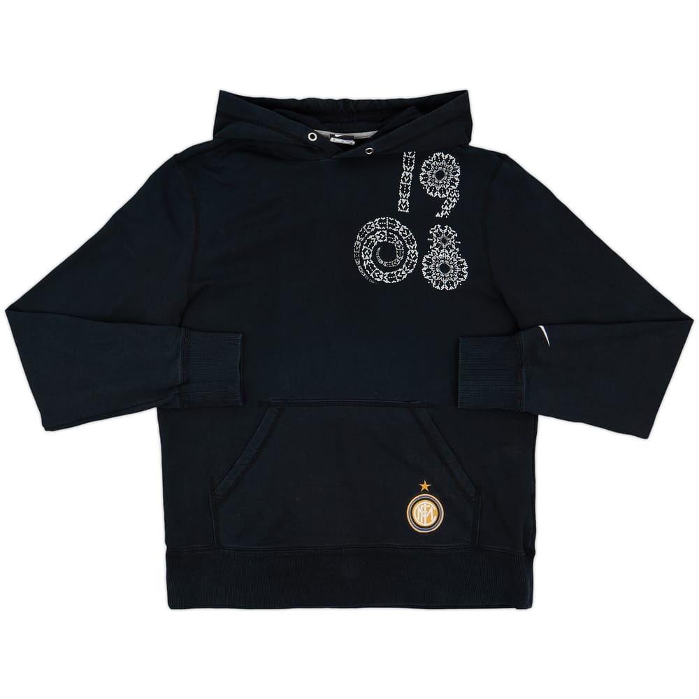 2011-12 Inter Milan Nike Hooded Top - 8/10 - (M)