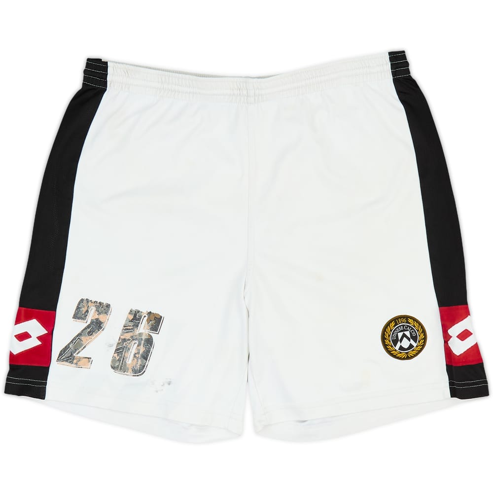 2008-09 Udinese Player Issue Home Shorts #26 - 5/10 - (L)