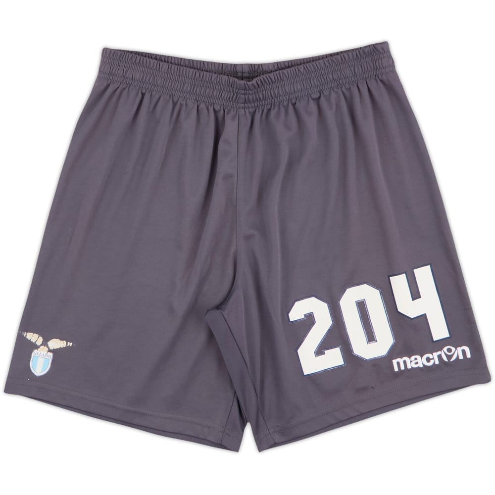 2013-14 Lazio Player Issue Macron Training Shorts #204 - 4/10 - (L)