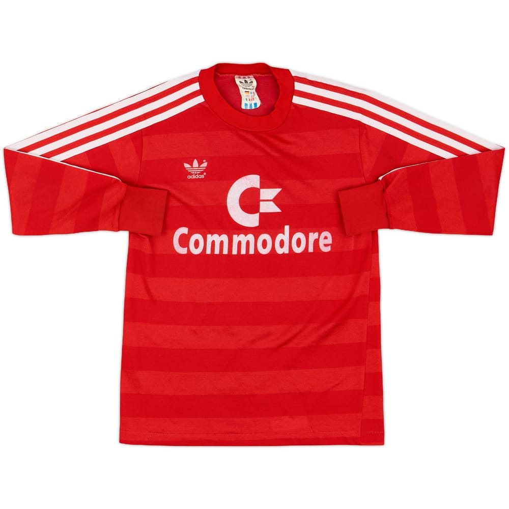 1984-89 Bayern Munich Home L/S Shirt #5 - 7/10 - (XS)