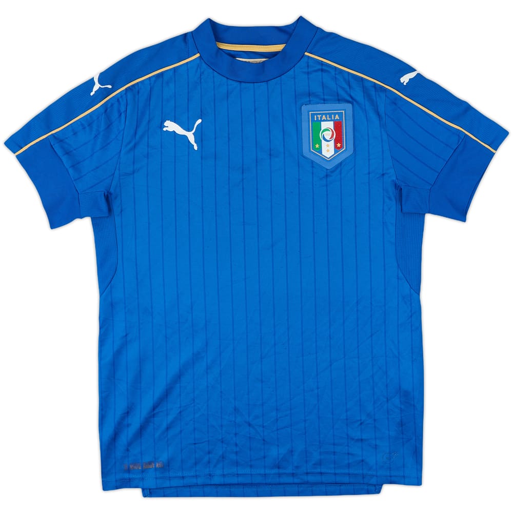 2016-17 Italy Home Shirt - 6/10 - (XS)