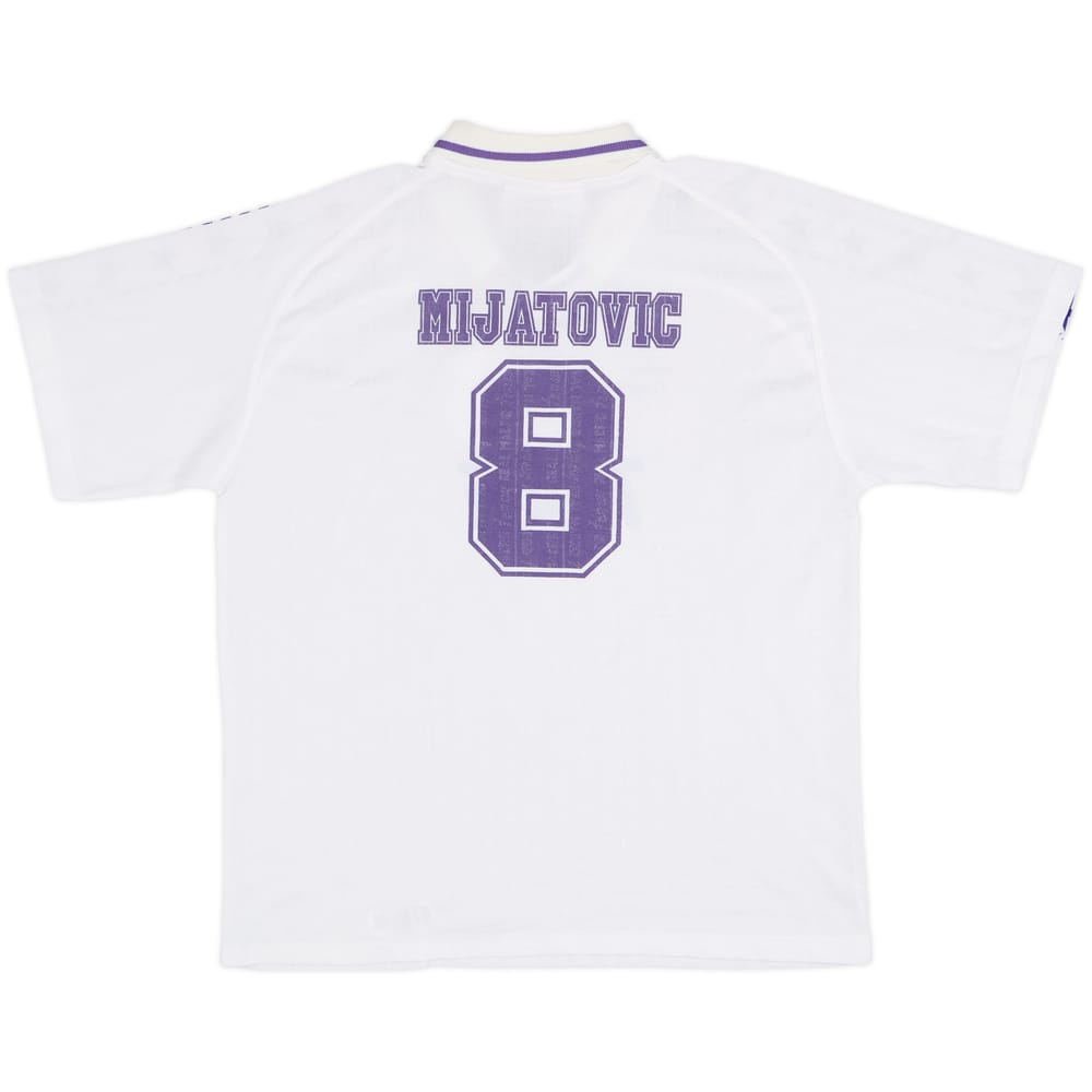 1996-97 Real Madrid Taquy Home Shirt Mijatovic #8 - 6/10 - (M.Boys)
