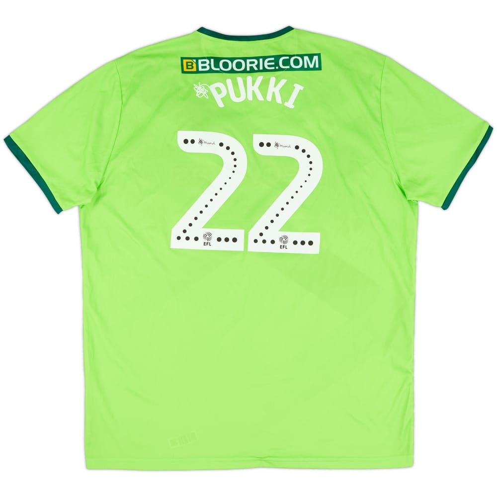 2018-19 Norwich Third Shirt Pukki #22 - 8/10 - (6XL)