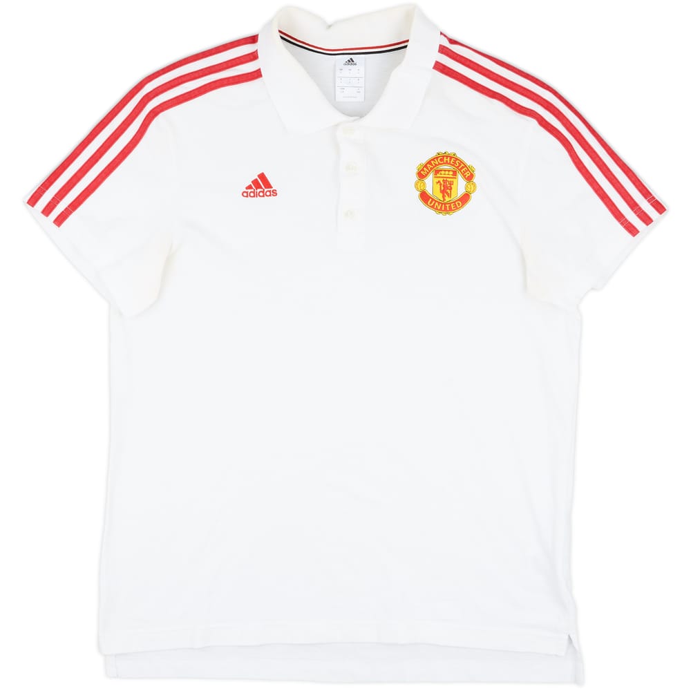 2015-16 Manchester United adidas Polo Shirt - 7/10 - (L)