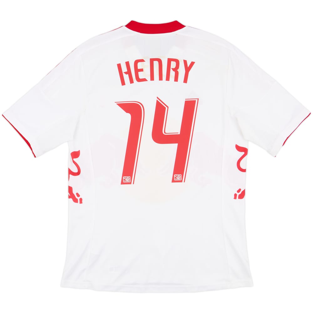 2012-13 New York Red Bulls Home Shirt Henry #14 - 6/10 - (L)