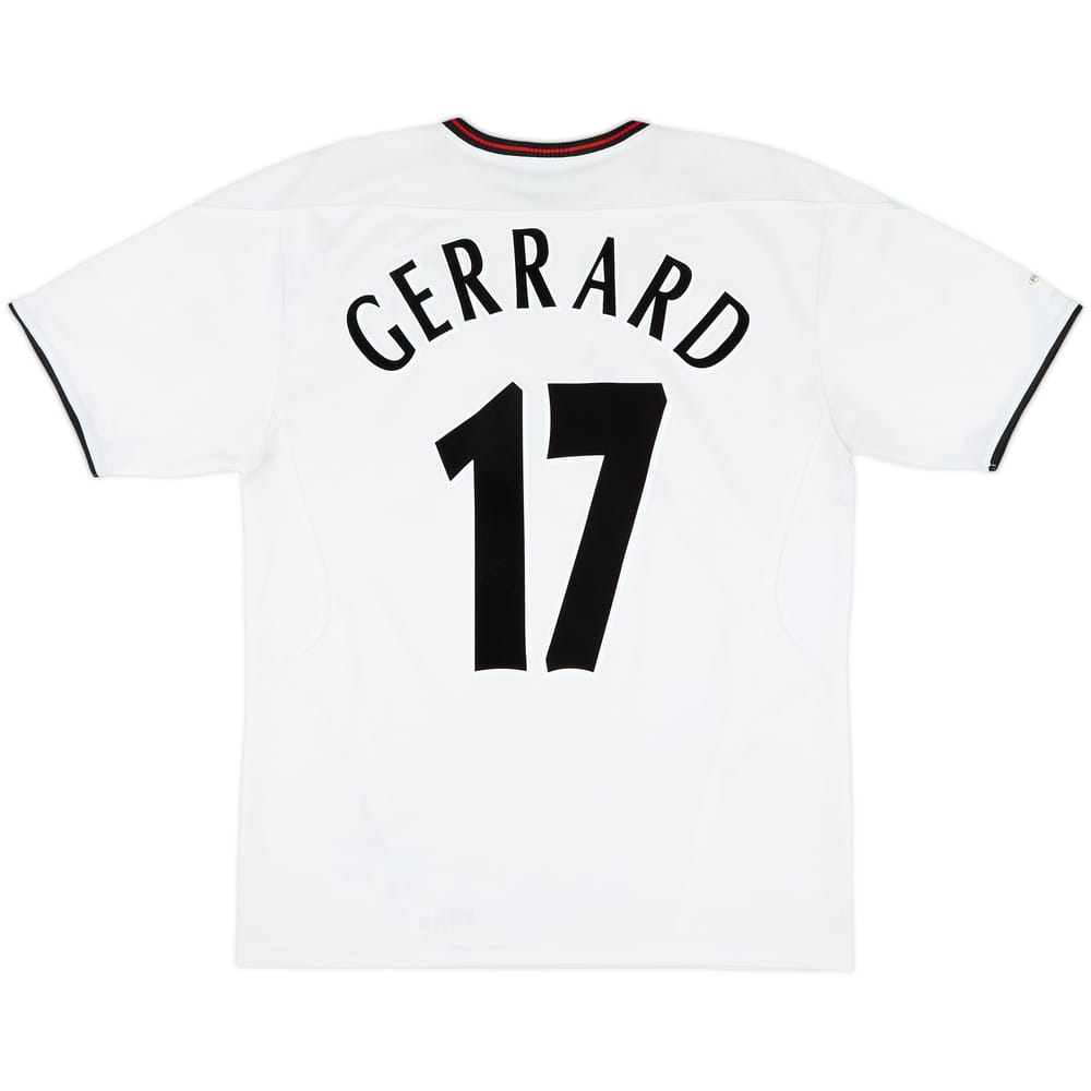 2003-04 Liverpool Away Shirt Gerrard #17 - 6/10 - (M)