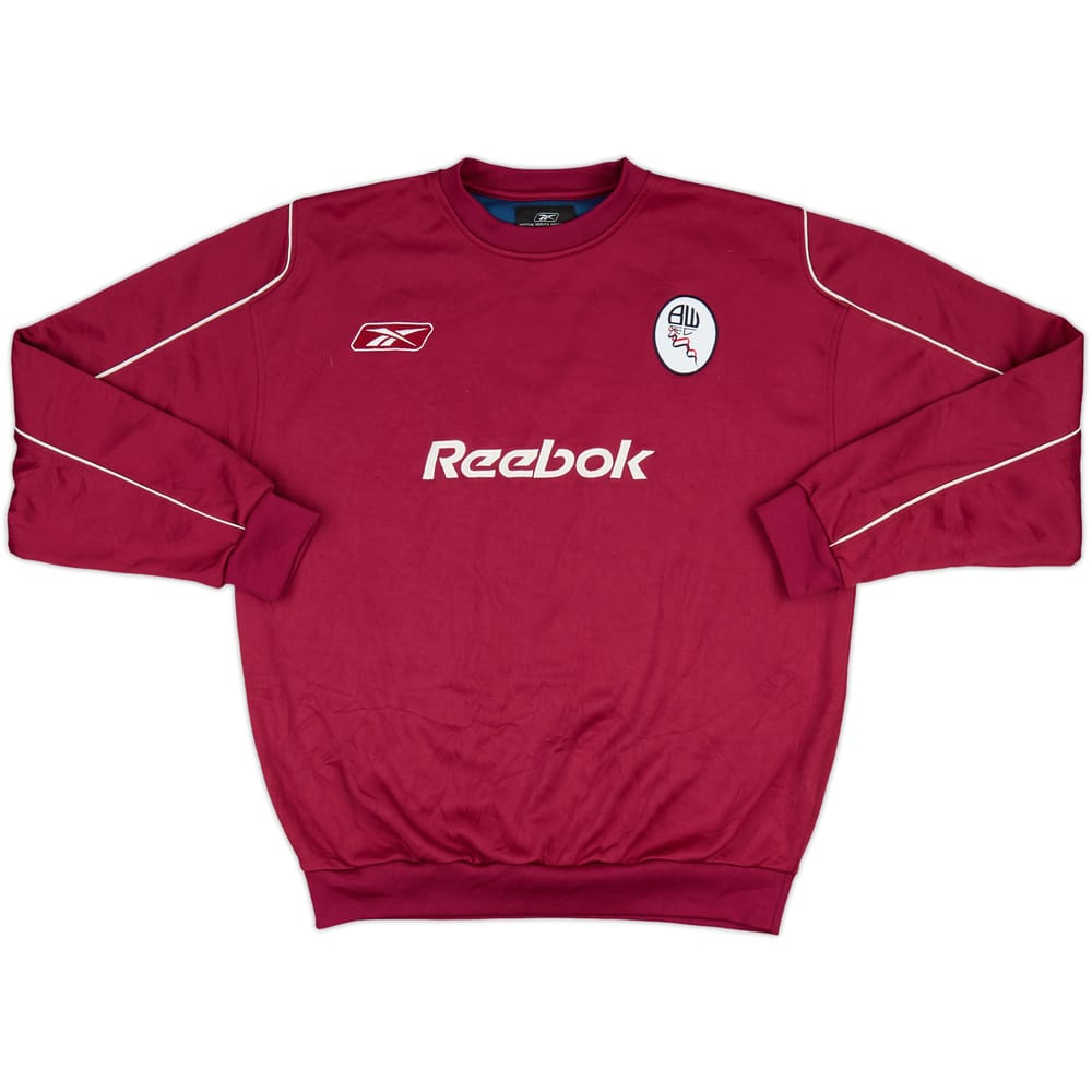 2003-04 Bolton Reebok Sweat Top - 8/10 - (M)