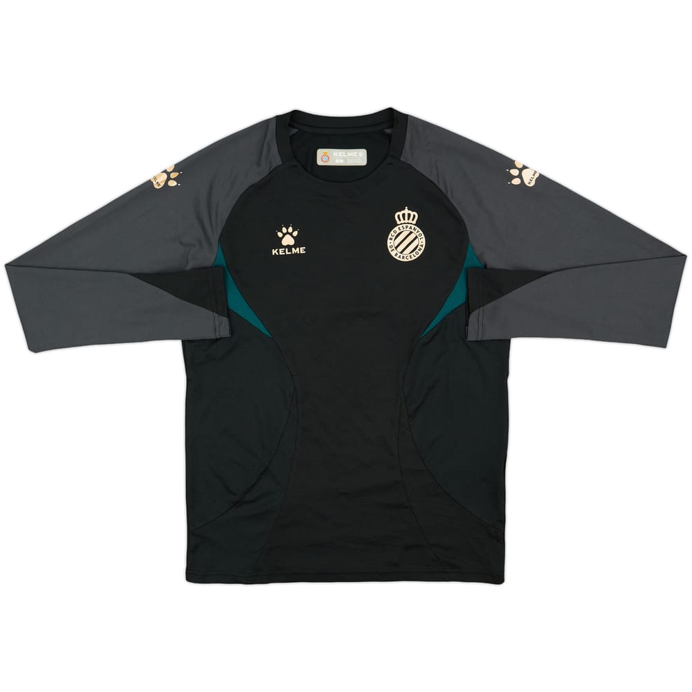 2018-19 Espanyol Kelme Training L/S Shirt - 8/10 - (M)