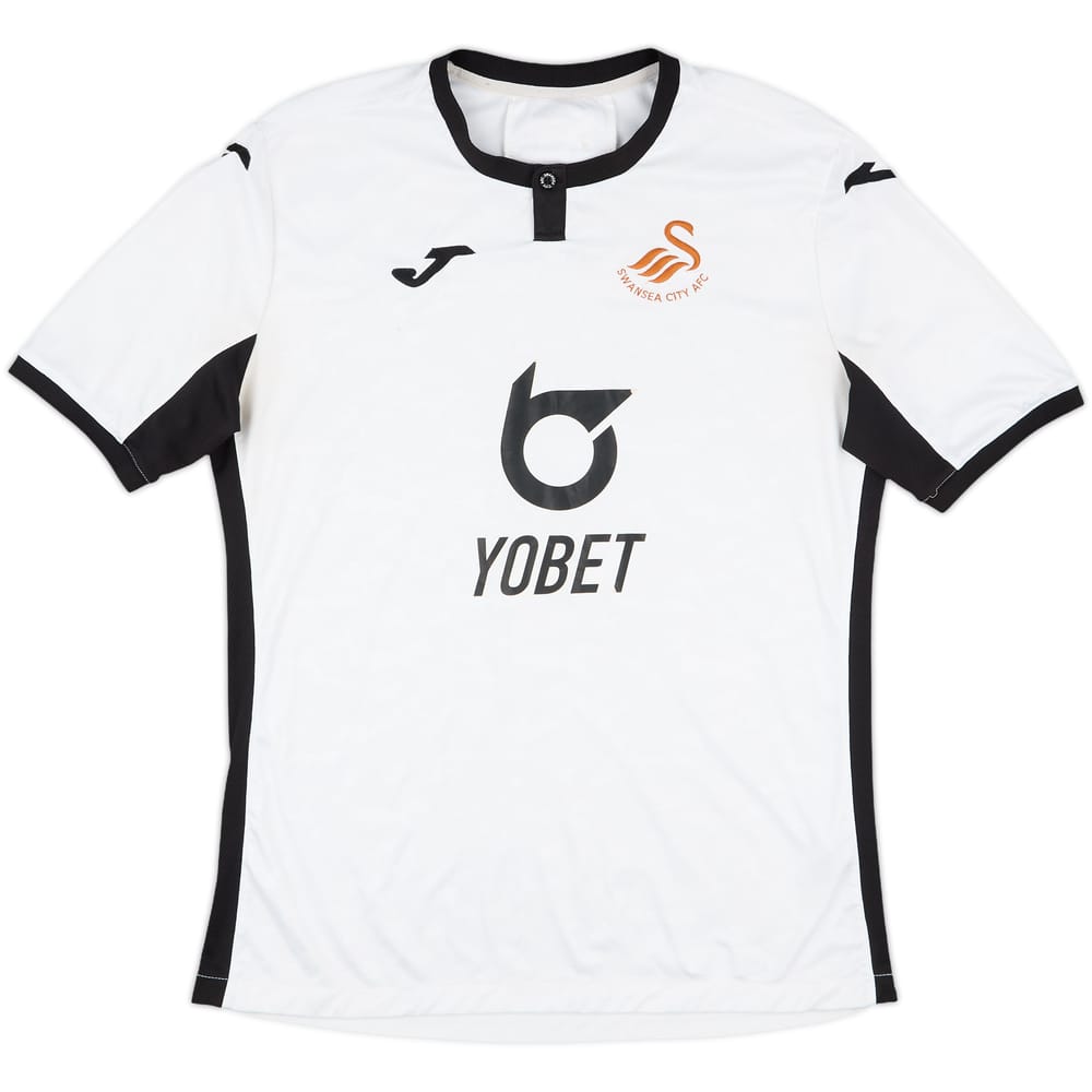 2019-20 Swansea Home Shirt - 4/10 - (M)