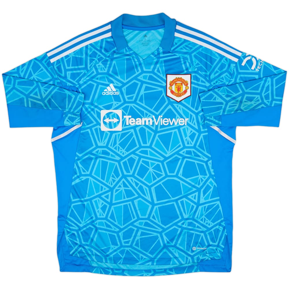 2022-23 Manchester United GK Shirt - 8/10 - (XL)