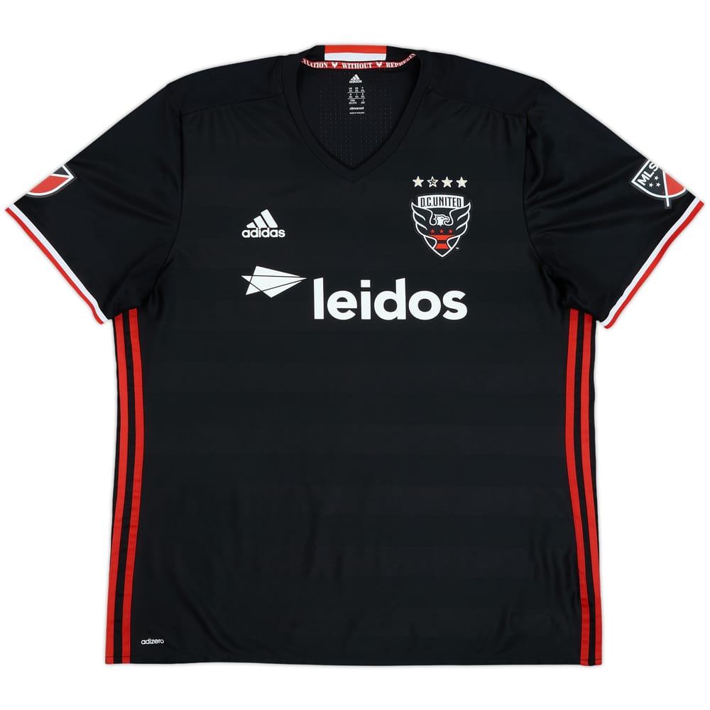2016 DC United Authentic Home Shirt - 8/10 - (XXL)