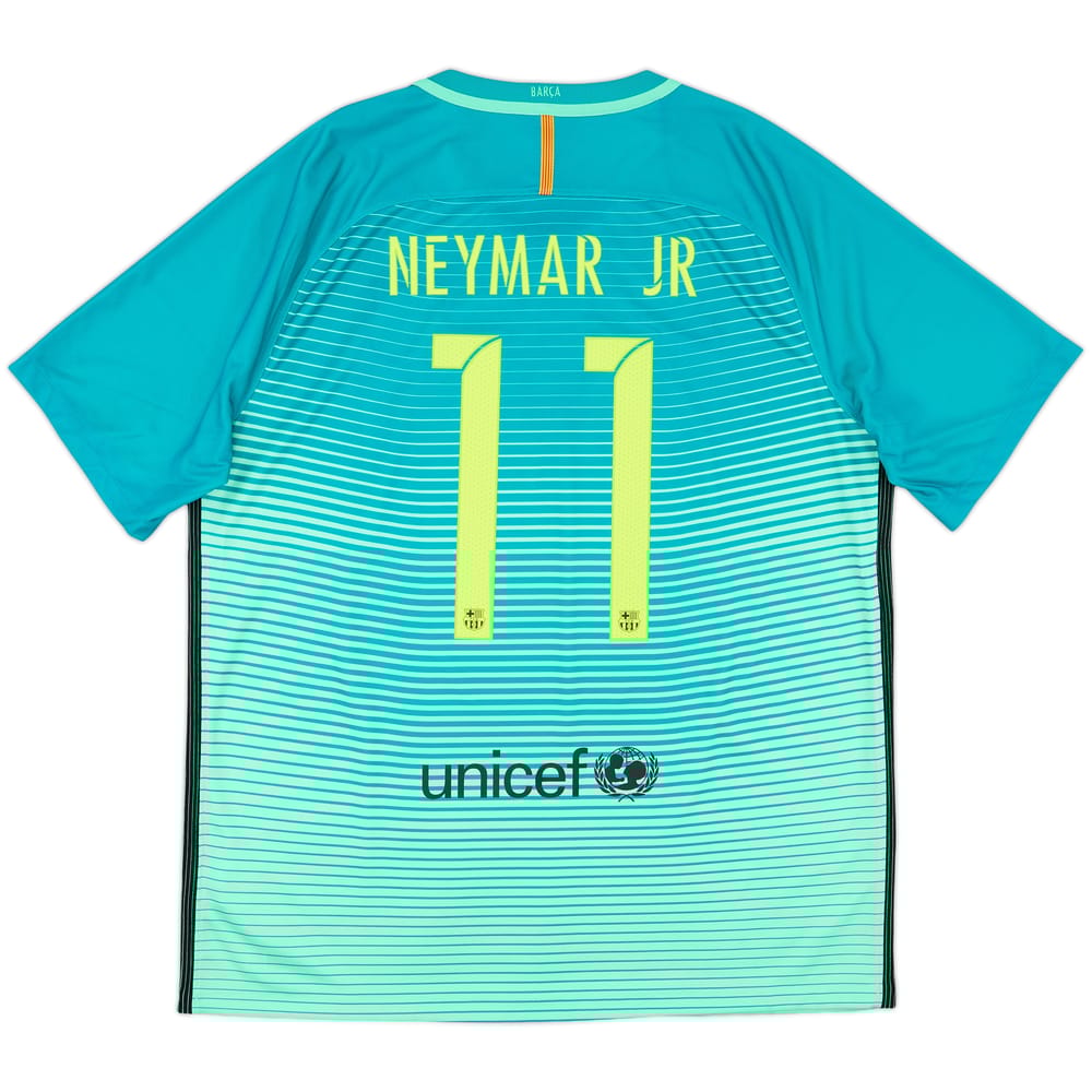 2016-17 Barcelona Third Shirt Neymar Jr #11 - 10/10 - (XL)