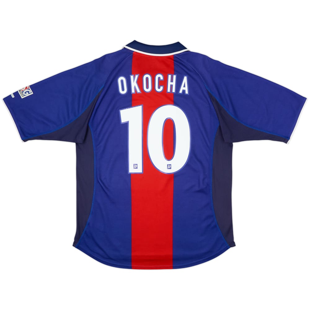 2000-01 Paris Saint-Germain Camiseta Local Okocha #10 - 8/10 - (L)
