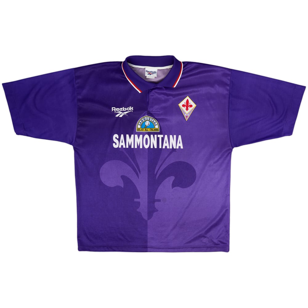 1995-96 Fiorentina Home Shirt - 8/10 - (L)