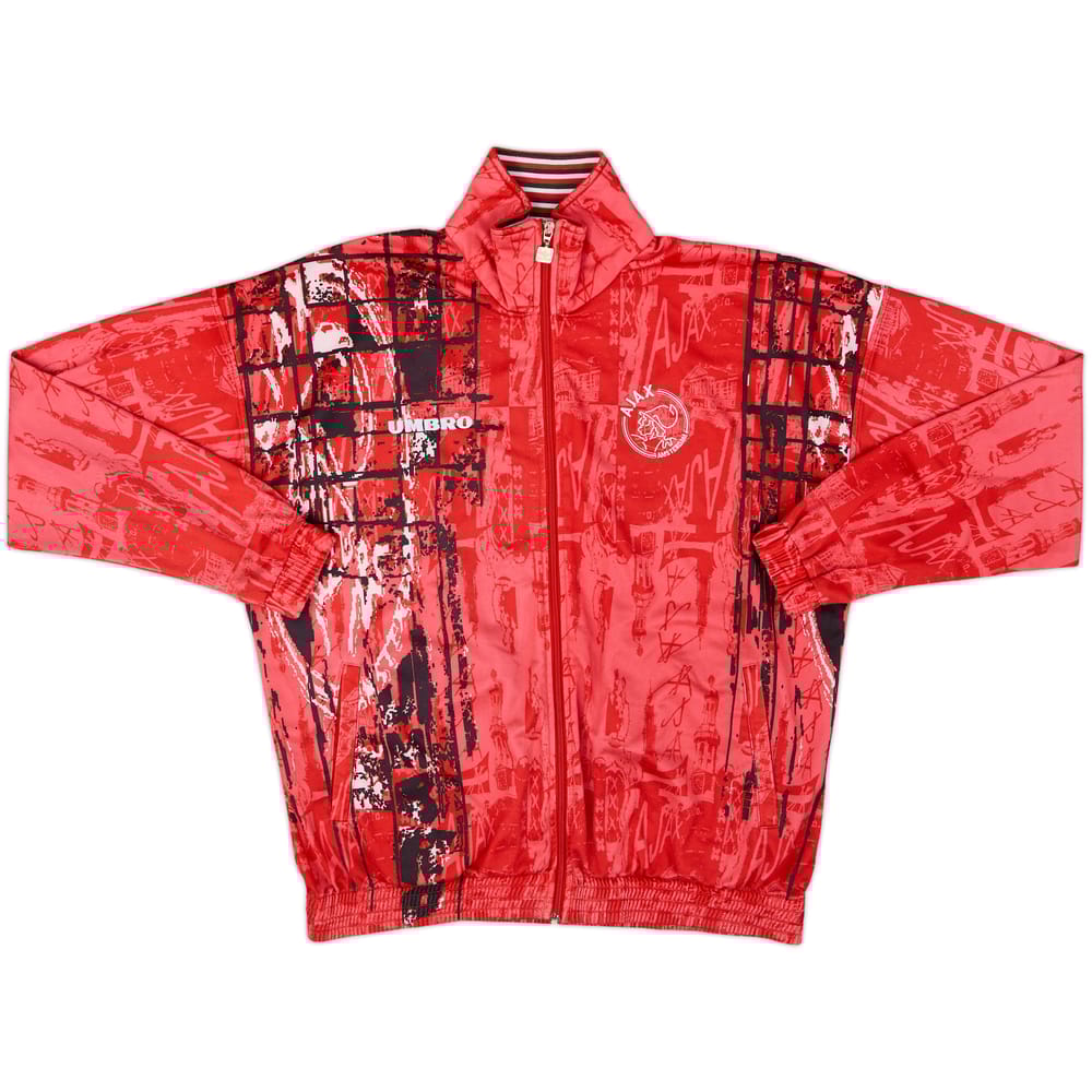 1996-97 Ajax Umbro Track Jacket - 9/10 - (XL)